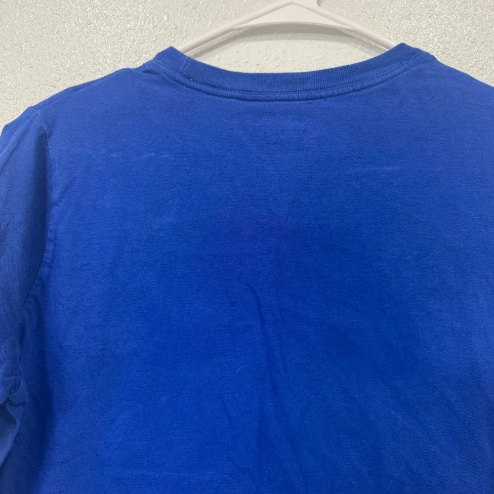 Nike Boys Royal Blue Short Sleeve Futura Logo Graphic T-Shirt XL